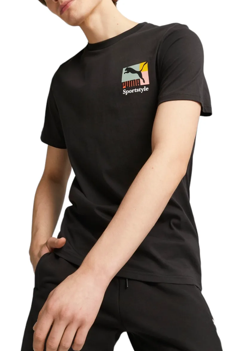 Μπλούζα Κοντομάνικη Puma Classics Brand Love 621338-01 Ανδρικό