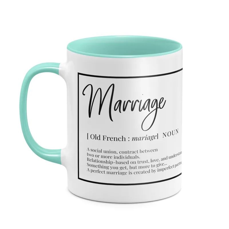 What is Marriage - Κούπα - Μέντα - Απλή