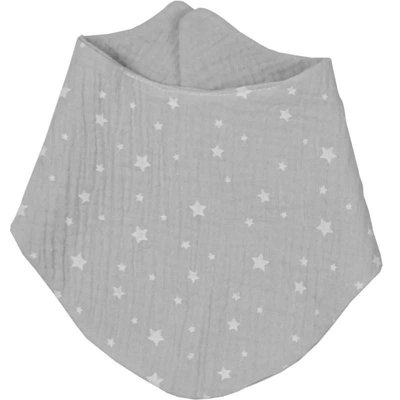 Σαλιάρα Μπαντάνα Μουσελίνα Baby Oliver 370 Grey