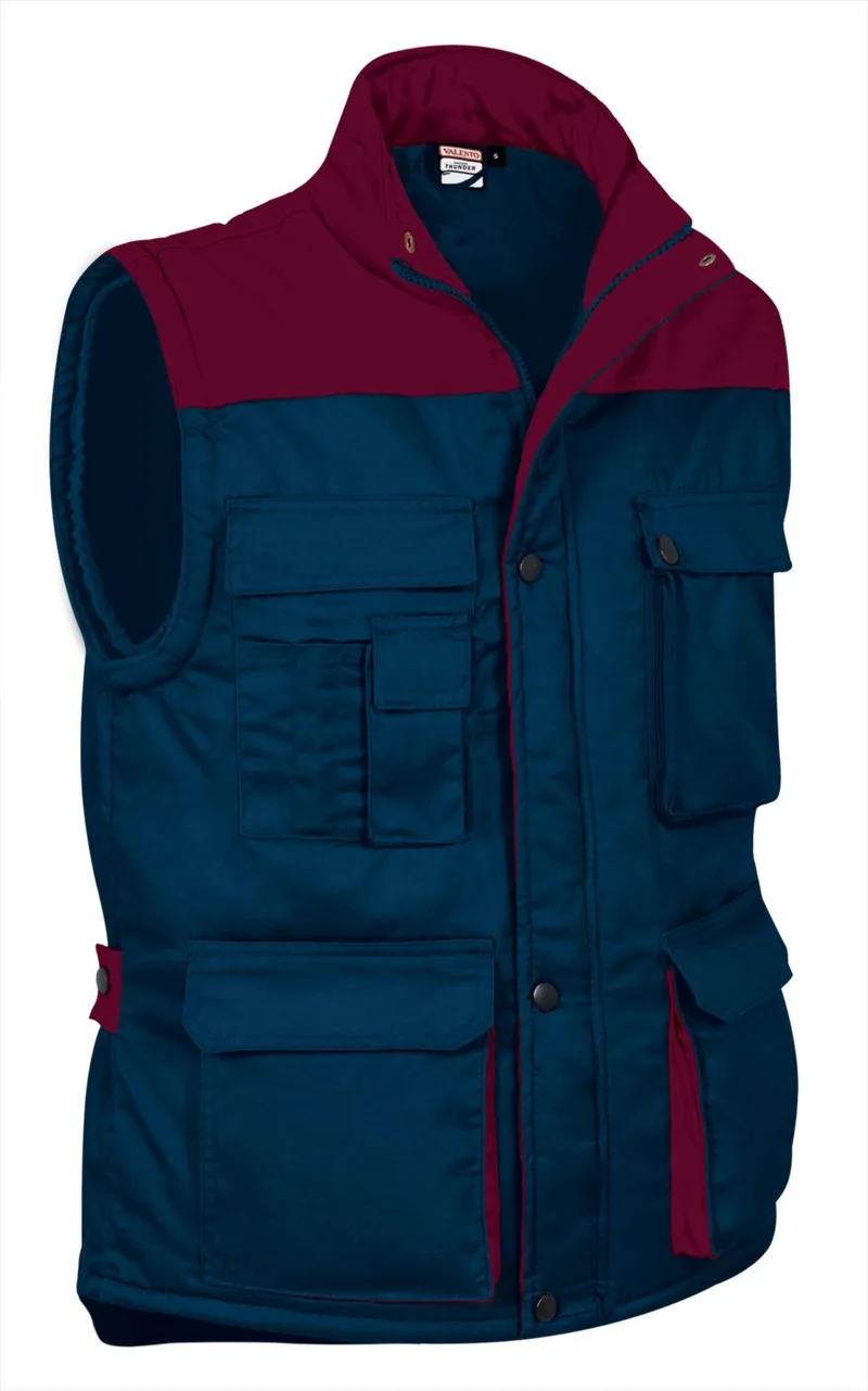 Γιλέκο THUNDER Valento CHVATHUMT Orion Navy Blue-Mahogany Garnet