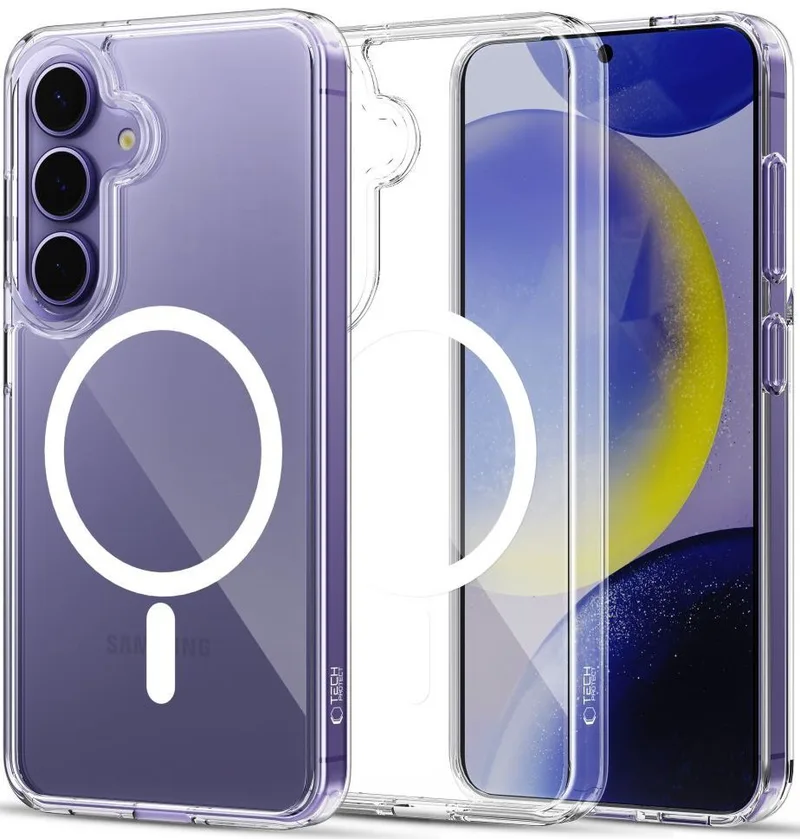 Θήκη Samsung Galaxy S25 Tech-Protect FlexAir Hybrid Σκληρή Διάφανη με MagSafe - Clear (5906302322077)
