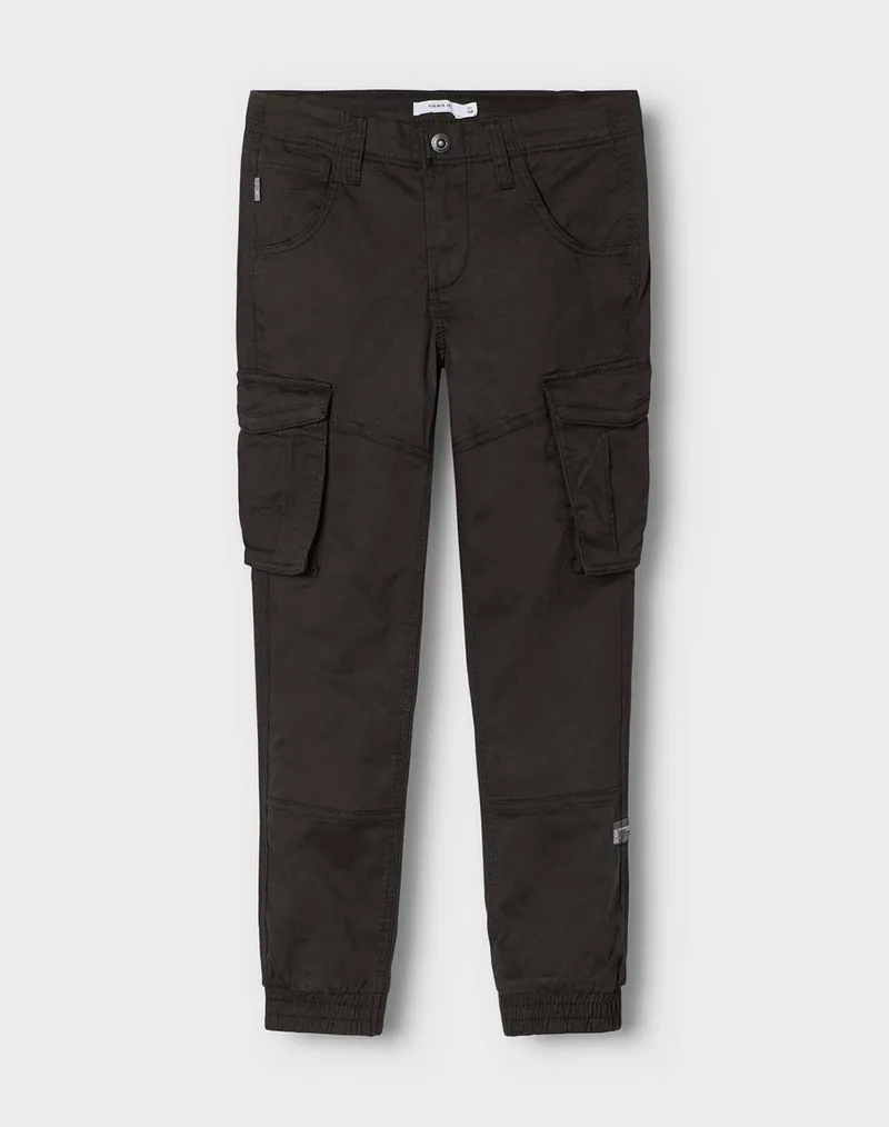 NAME IT NKMRYAN CARGO R TWI PANT 2222-BA NOOS 13151735-BLACK TotalBlack