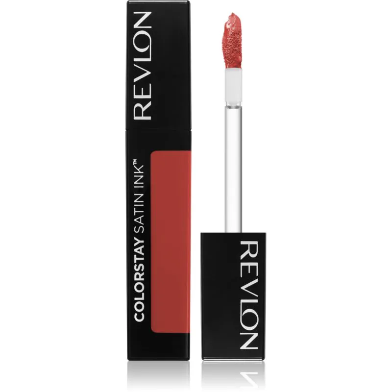Revlon Cosmetics ColorStay™ Satin Ink μακράς διαρκείας ρευστό κραγιόν απόχρωση N°006 Eyes on you 5 ml