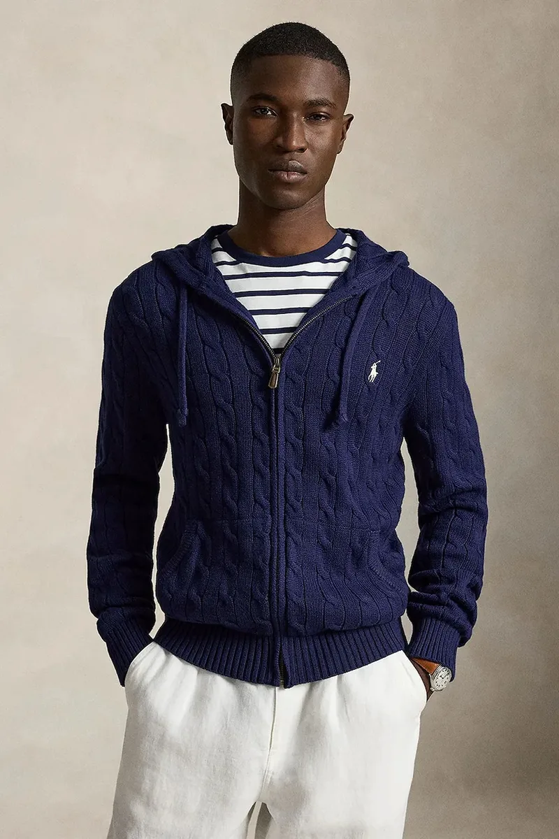 Polo Ralph Lauren ζακέτα ανδρική βαμβακερή