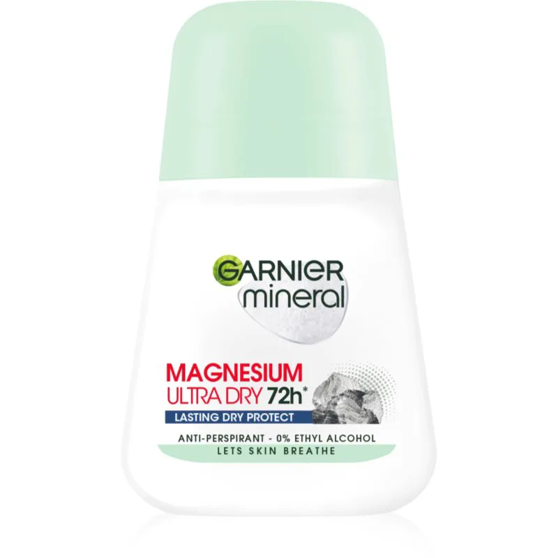 Garnier Mineral Magnesium Ultra Dry αντιιδρωτικό ρολλ-ον 50 ml
