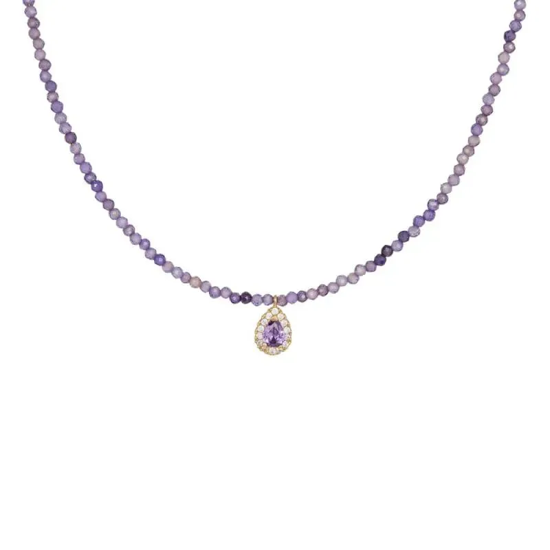 Χρυσό κολιέ Nephrite Κ14 με ροζέτα 046314 046314 Χρυσός 14 Καράτια