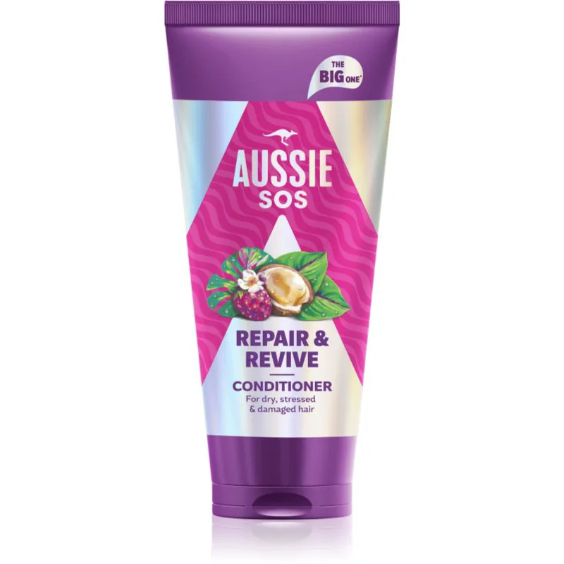 Aussie SOS Repair & Revive θρεπτικό κοντίσιονερ για ταλαιπωρημένα μαλλιά και το δέρμα του κεφαλιού 350 ml