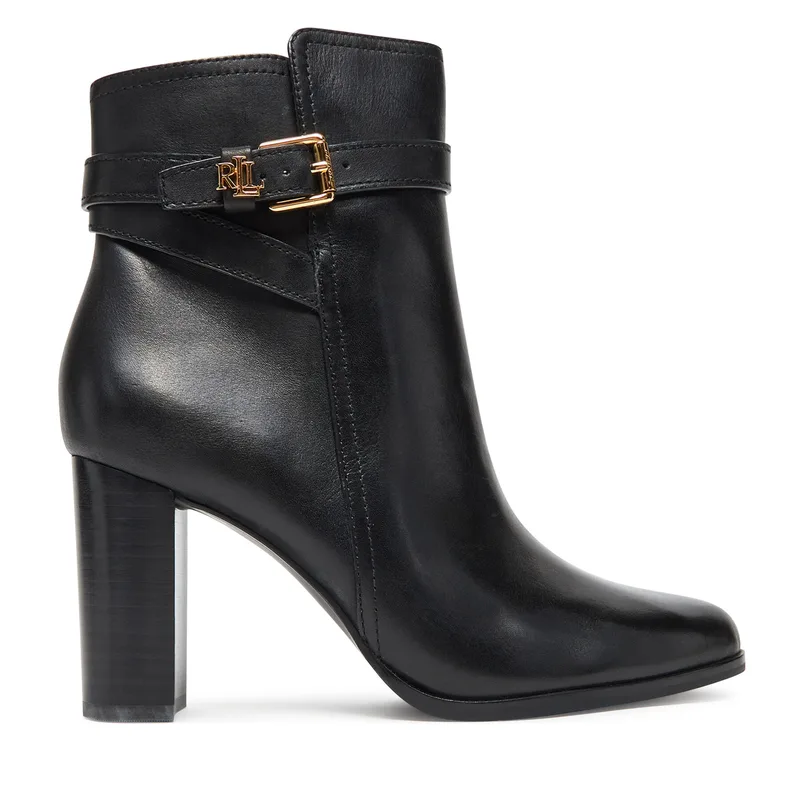 Μποτάκια LAUREN RALPH LAUREN 802974474001 Μαύρο