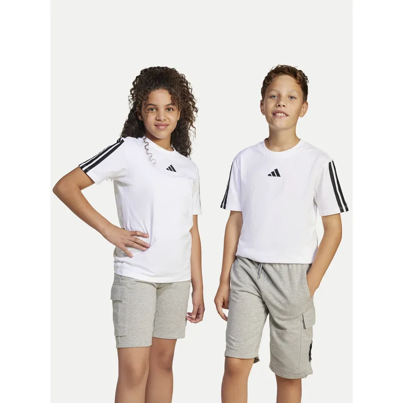 adidas T-Shirt Essentials JD6488 Λευκό Regular Fit