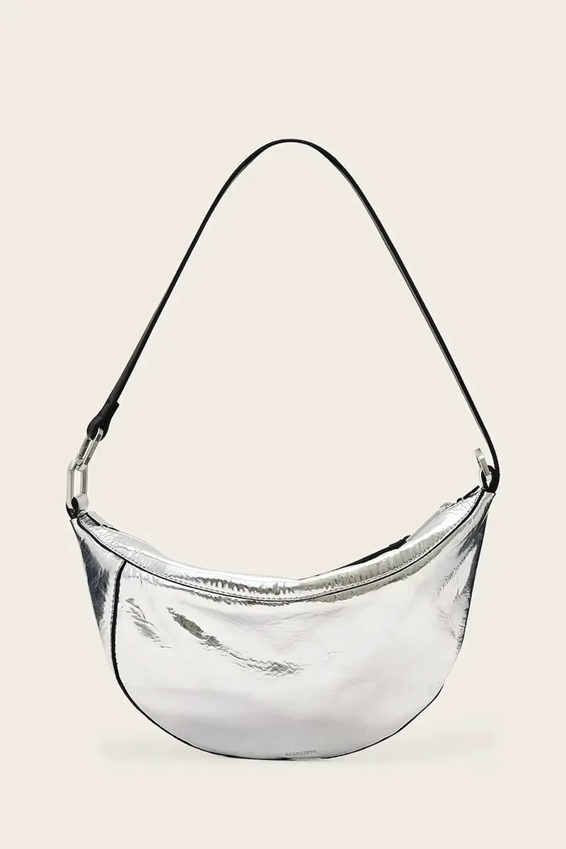 AllSaints τσάντα hobo γυναικεία δερμάτινη LUNA