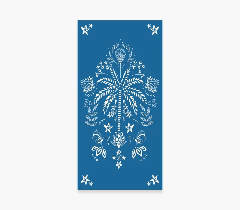 Πετσέτα Θαλάσσης Nef-Nef Oriental Blue Blue 80x160