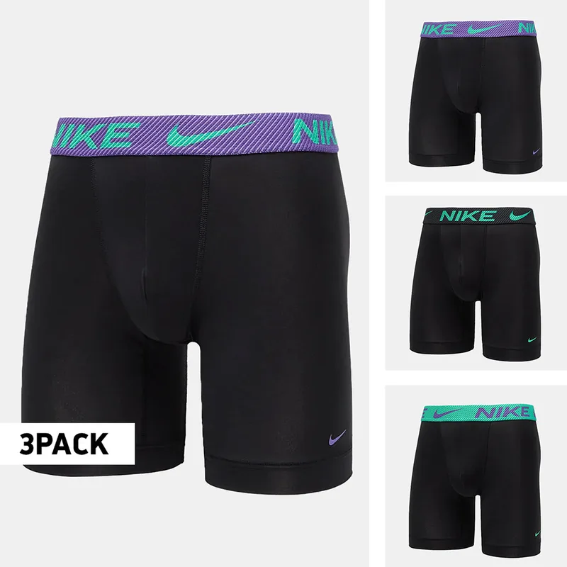 Nike Boxer Brief Long 3Pk Ανδρικά Εσώρουχα (9000250149_89542)