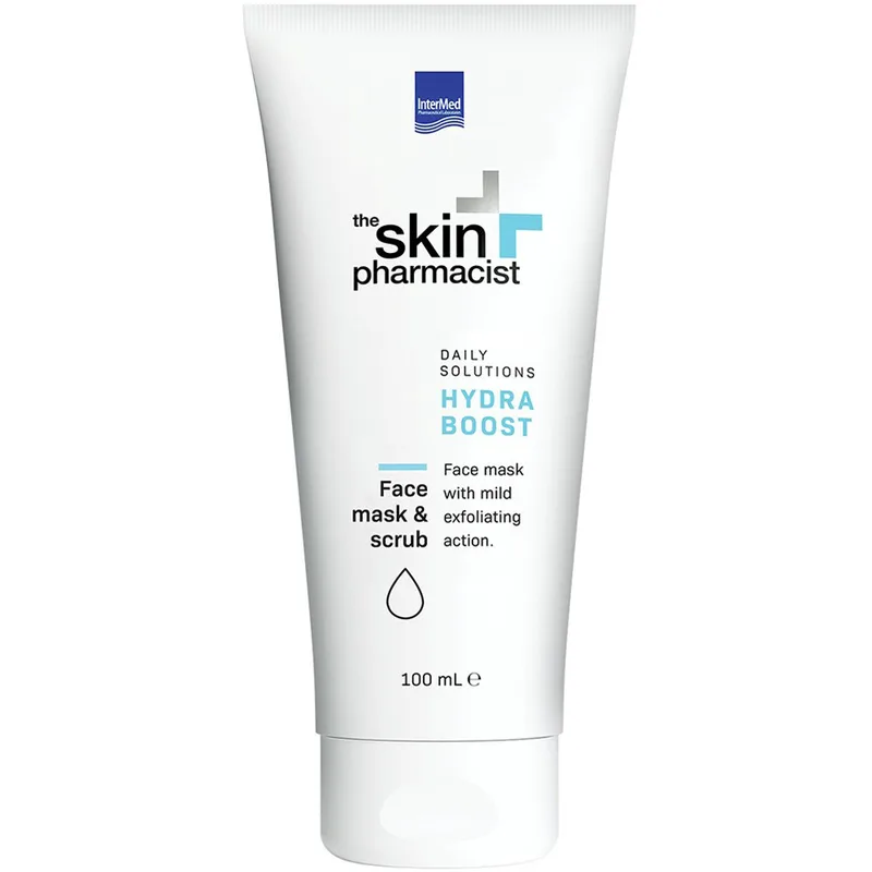 The Skin Pharmacist Hydra Boost Face Mask & Scrub Μάσκα Προσώπου με Α-Γλυκό-Ολιγοσακχαρίτες για Ήπια Φυσική Απολέπιση 100ml