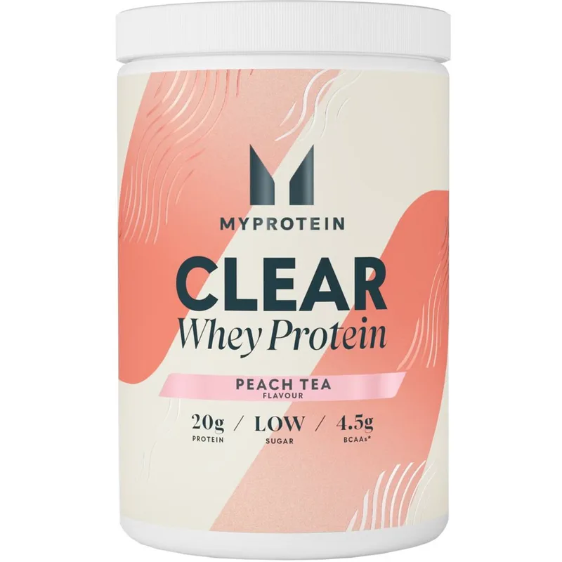 My Protein Clear Whey Protein Συμπλήρωμα Διατροφής Πρωτεΐνης Ορού Γάλακτος Υψηλής Καθαρότητας & Περιεκτικότητας σε Σκόνη για Ανάπτυξη & Συντήρηση Μυών με Γεύση Τσάι Ροδάκινο 500g - Peach Tea