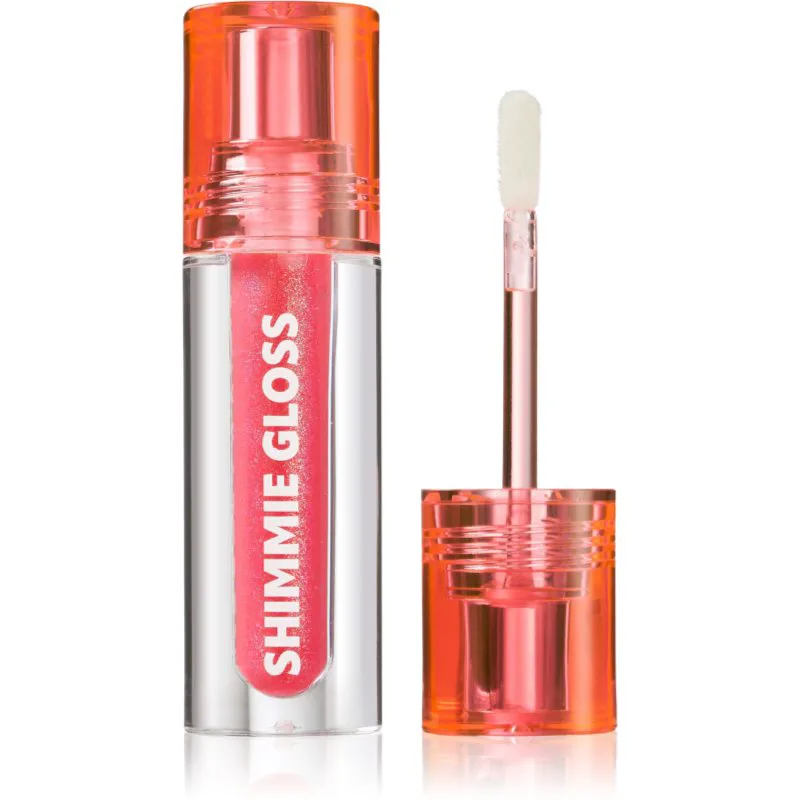 Trouble Maker Shimmie Gloss αστραφτερό λιπ γκλος απόχρωση Lucky Charm Peach 3 ml