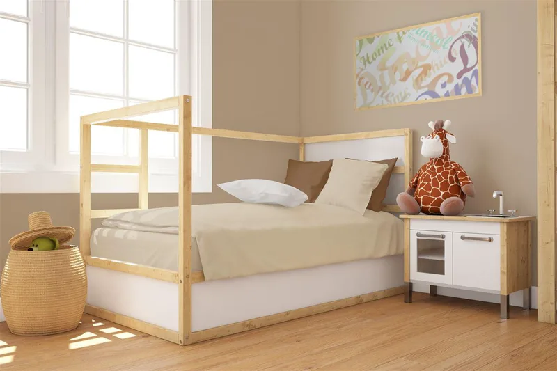 Παπλωματοθήκη bebe Solid 502 120X160 Μπεζ 100% Cotton
