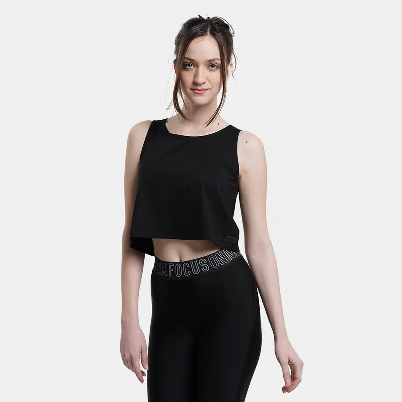 BodyTalk Γυναικείο Cropped Αμάνικο T-Shirt (9000101179_1469)