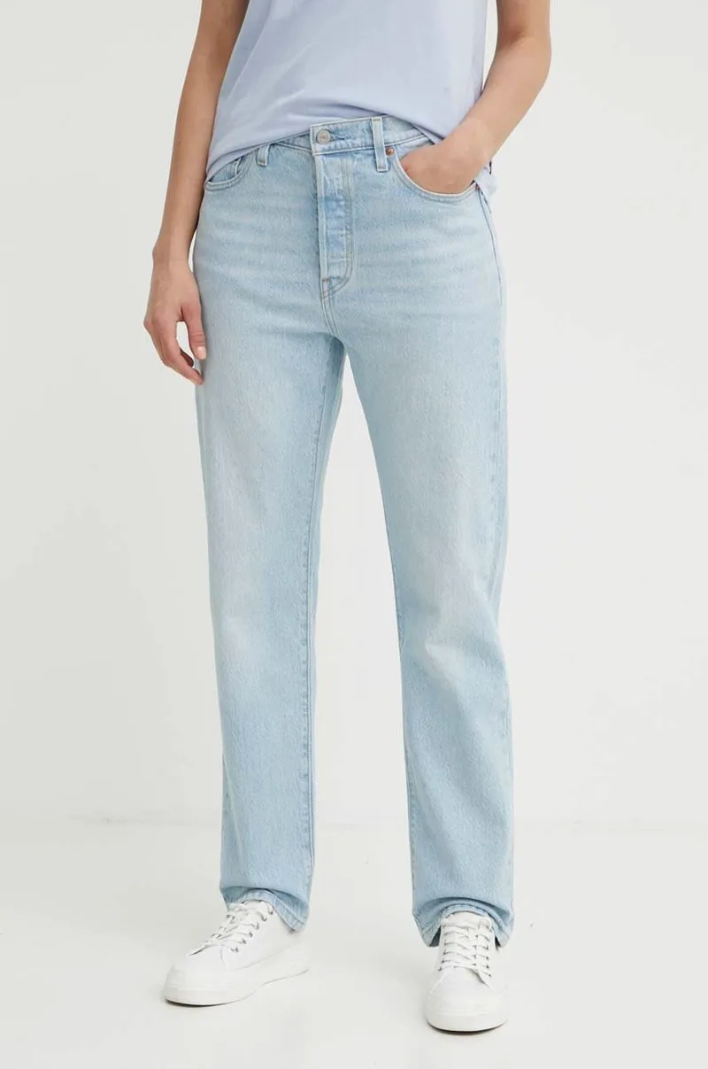 Τζιν παντελόνι Levi's 501 CROP