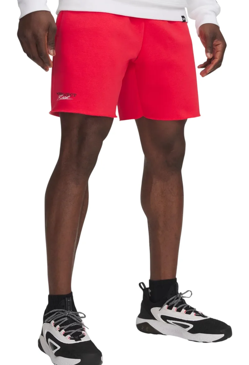 Σορτς Under Armour Project Rock Icon Fleece 1389918-989 Ανδρικό