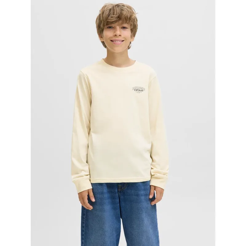 Μπλούζα μακό αγόρι JACK & JONES-12279650-Antique White