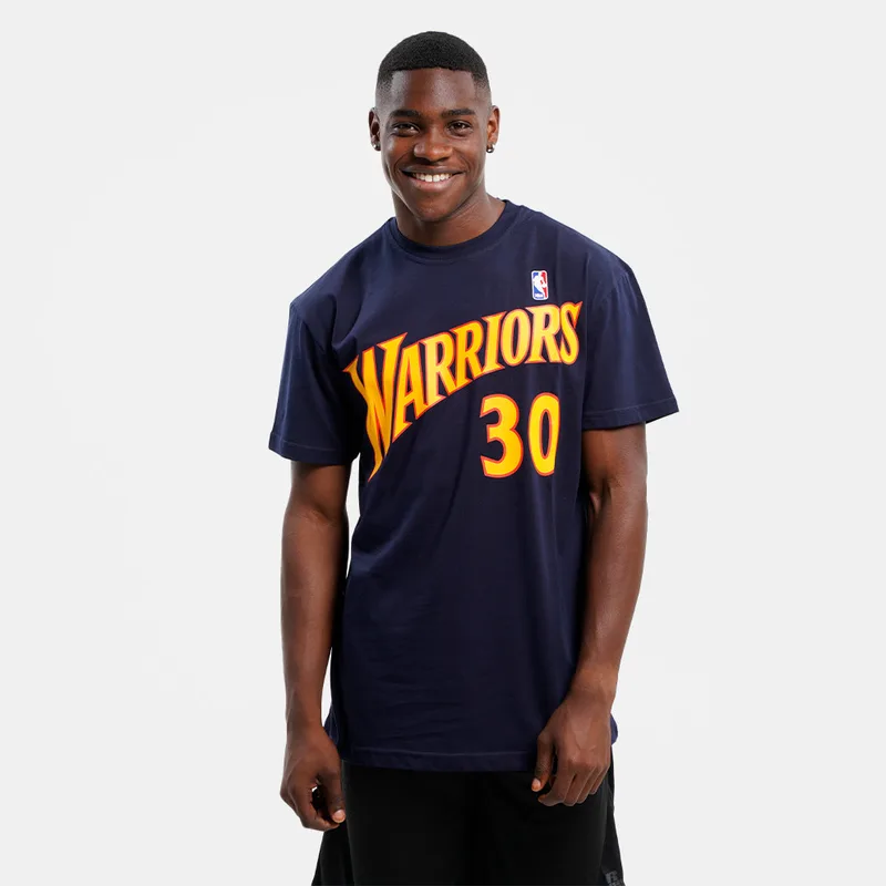 Mitchell & Ness Name & Number Stephen Curry Golden State Warriors Ανδρικό T-Shirt (9000116047_1629)