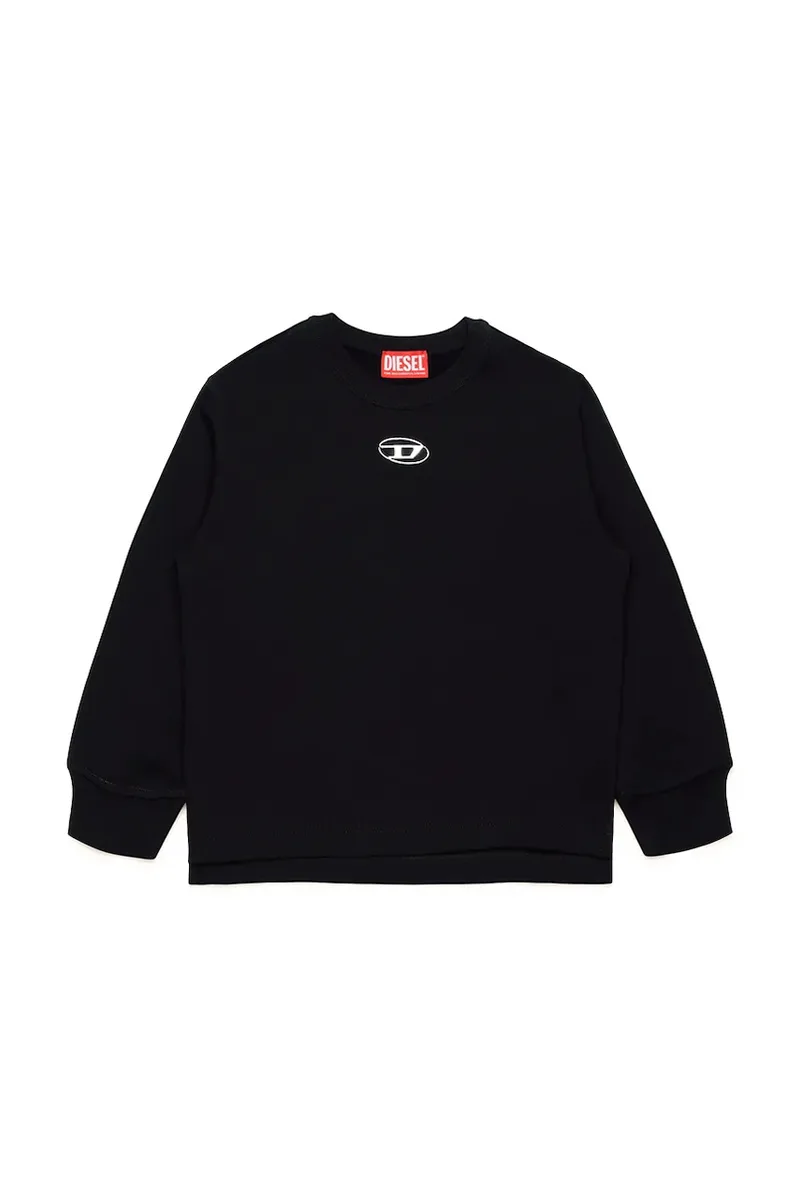 Παιδική βαμβακερή μπλούζα Diesel SMACSISOD OVER SWEAT-SHIRT