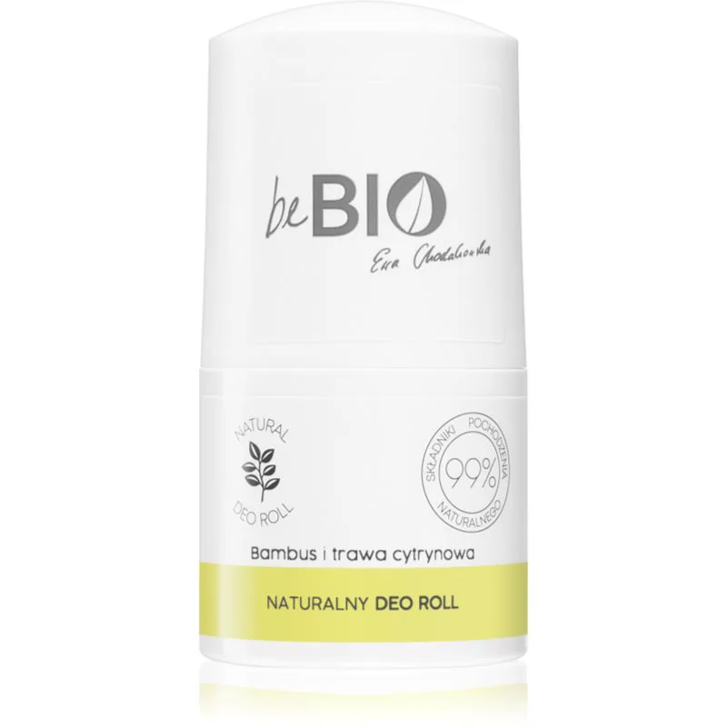 beBIO Bamboo & Lemongrass αποσμητικό roll - on 50 μλ