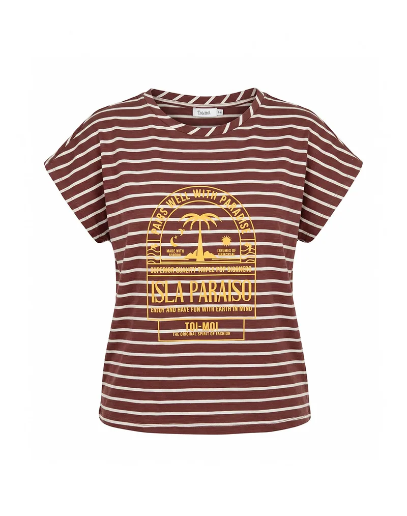 TOI&MOI ΜΠΛΟΥΖΑ 80-6795-126-530 Brown