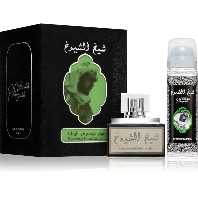Lattafa Sheikh Al Shuyukh Black σετ δώρου unisex 50 ml