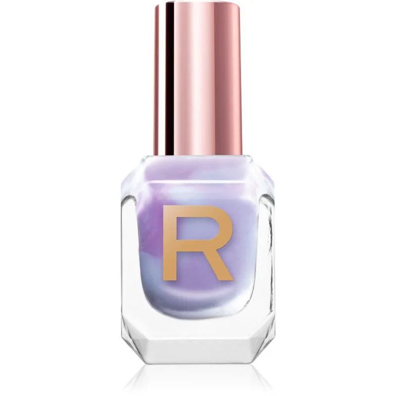 Revolution High Gloss πολύ καλυπτικό βερνίκι νυχιών με υψηλή λάμψη απόχρωση Grape 10 ml