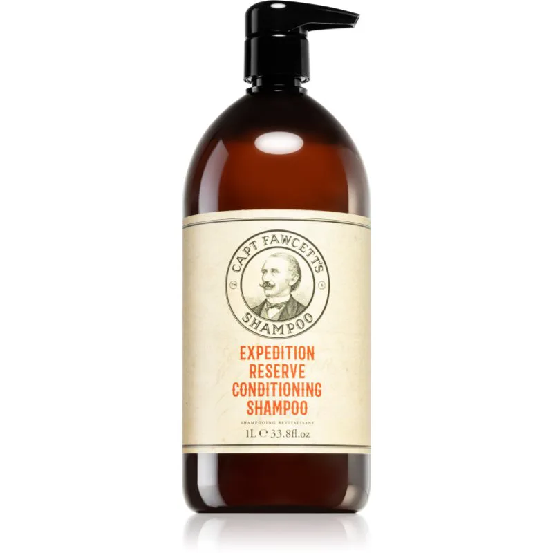 Captain Fawcett Shampoo Expedition Reserve ενυδατικό και προστατευτικό σαμπουάν για άντρες 1000 ml