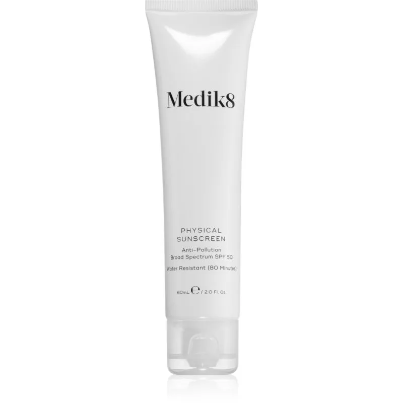 Medik8 Physical Sunscreen προστατευτική κρέμα προσώπου SPF 50 60 ml