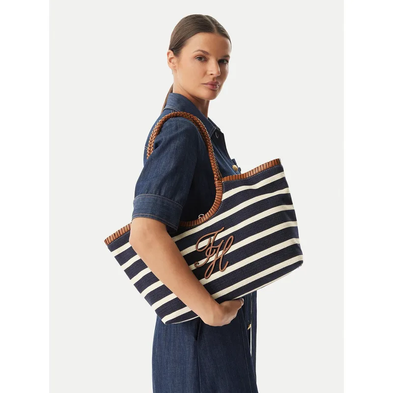 Τσάντα Tommy Hilfiger AW0AW18400 Σκούρο μπλε