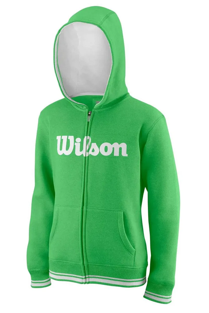 Ζακέτα Wilson Team Script Full Zip Junior Hoodie WRA767002-00 Unisex Παιδικό