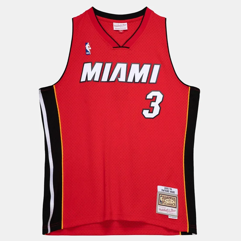 Mitchell & Ness NBA Dwyane Wade Miami Heat Μπασκετική Φανέλα (9000165442_14047)