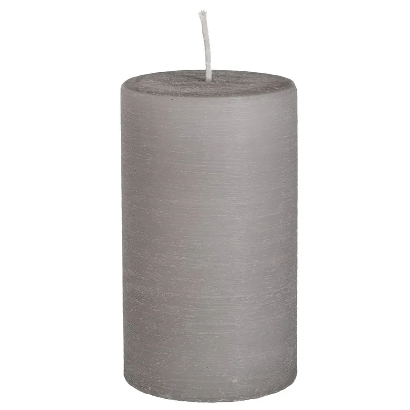 Κερί Αρωματικό White Musk Γκρι 7x12εκ. iliadis 87337 (Σετ 2 Τεμάχια) (Χρώμα: Γκρι) - Iliadis - il_87337