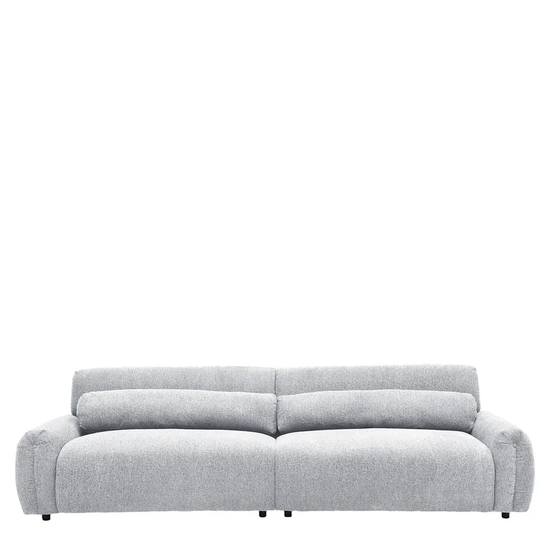 Καναπές Τετραθέσιος ArteLibre VORTICA Γκρι Ύφασμα 280x85x78cm