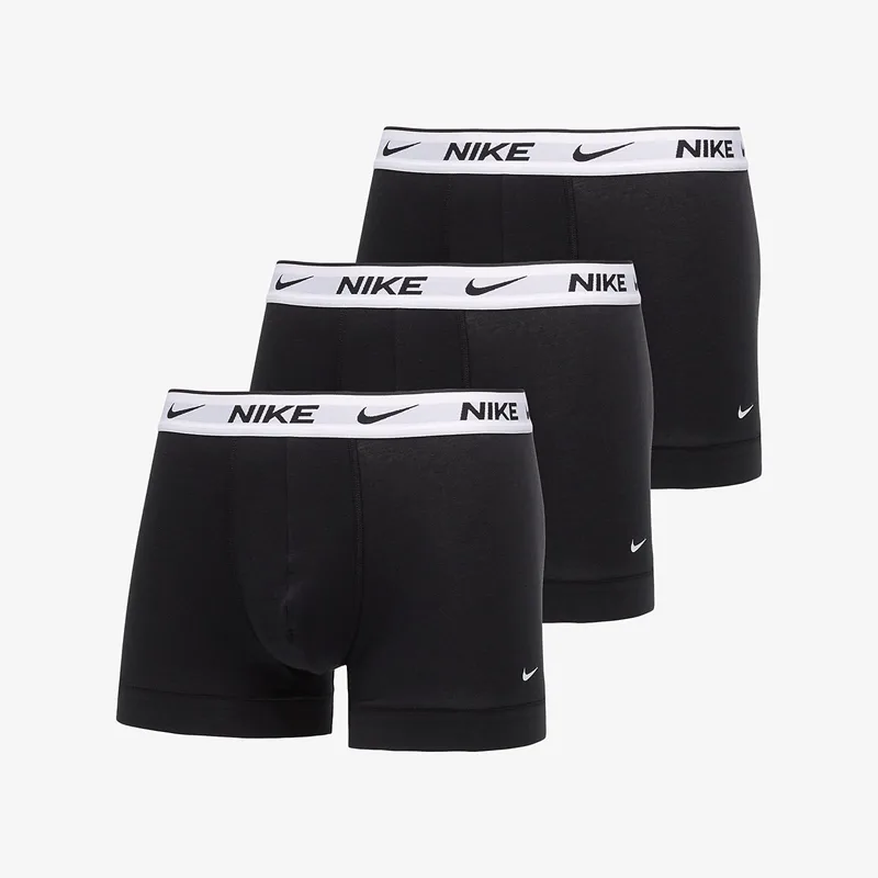 Μποξερ Nike Trunk 3-Pack Black L