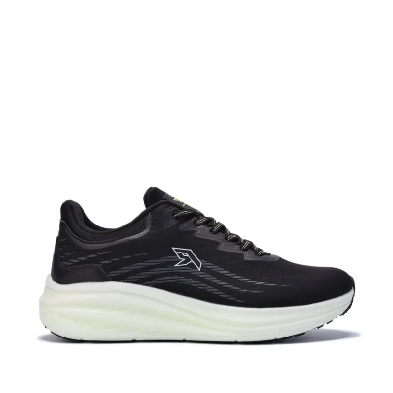 Runners 09503-01 Sneakers Μαύρο / Λευκό /Πράσινο