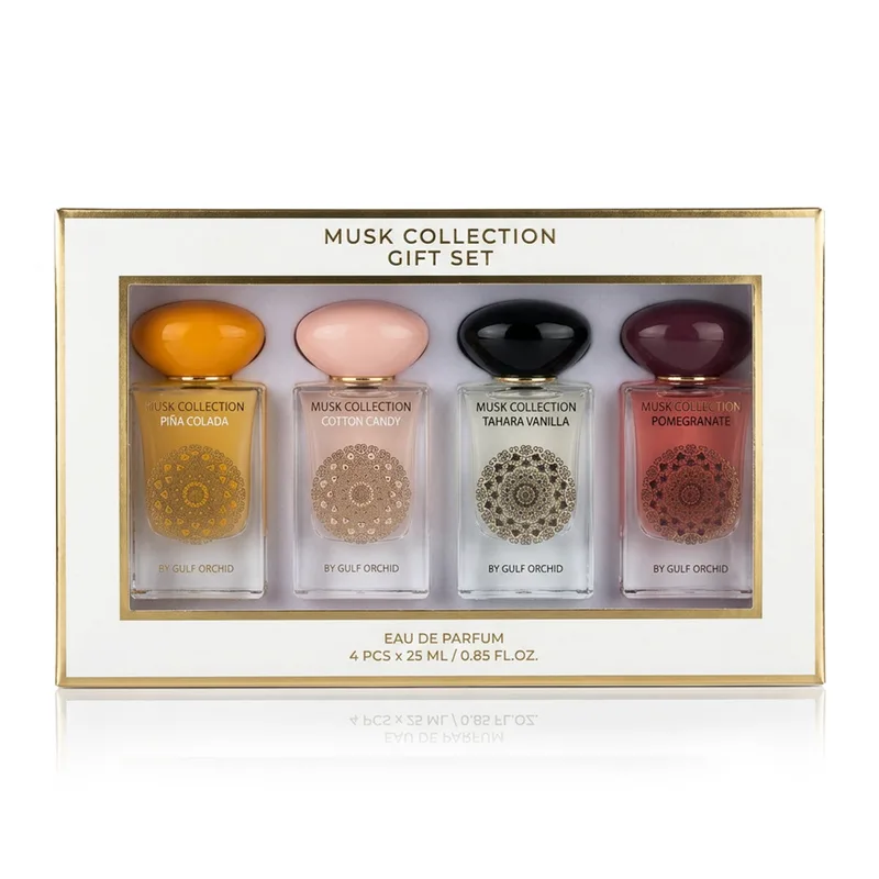 Gulf Orchid Musk Collection Velvet Edition Gift Set EDP 4 x 25 ml UNISEX 1 pcs