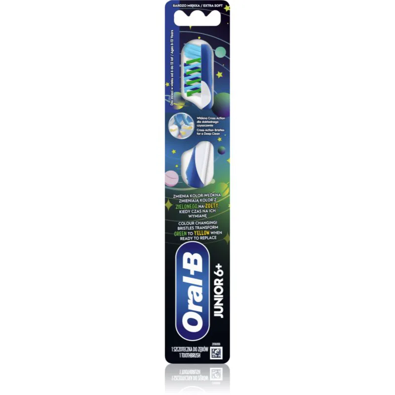 Oral-B Junior 6+ οδοντόβουρτσα για παιδιά 6-12 ετών 1 τμχ