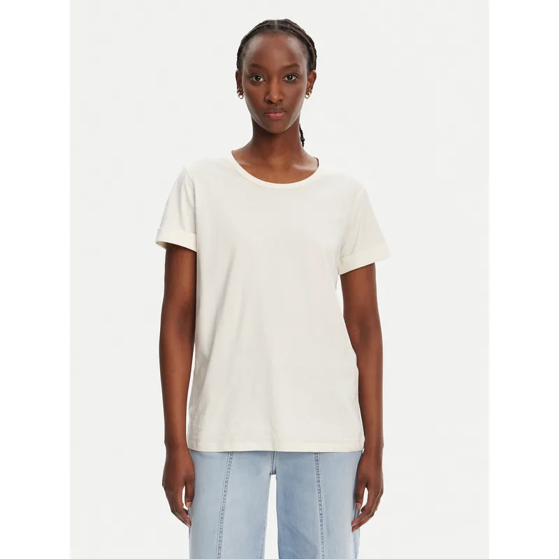 Liu Jo Sport T-Shirt TA5180 JS923 Λευκό Regular Fit