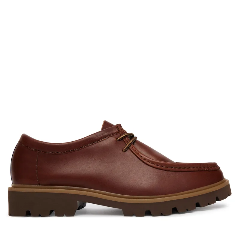 Κλειστά παπούτσια Clarks Cleyhill Seam 26186417 Καφέ