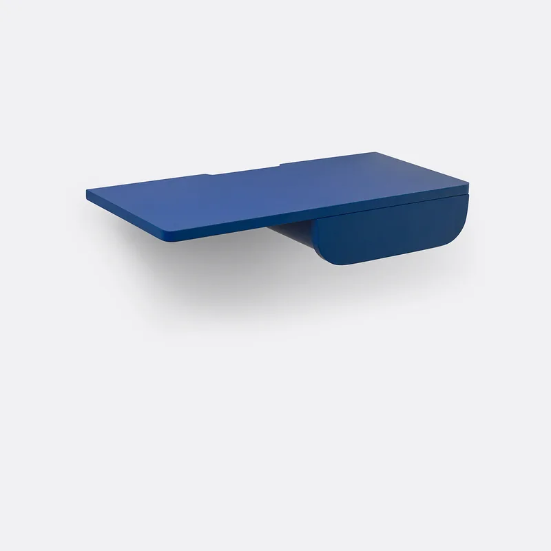 Κομοδίνο τοίχου με 1 συρτάρι Μ32xΠ70xΥ12cm
