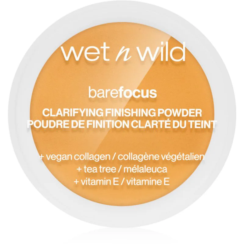 Wet n Wild BareFocus Clarifying Finishing Powder ματ πούδρα απόχρωση Medium/Tan 6 γρ