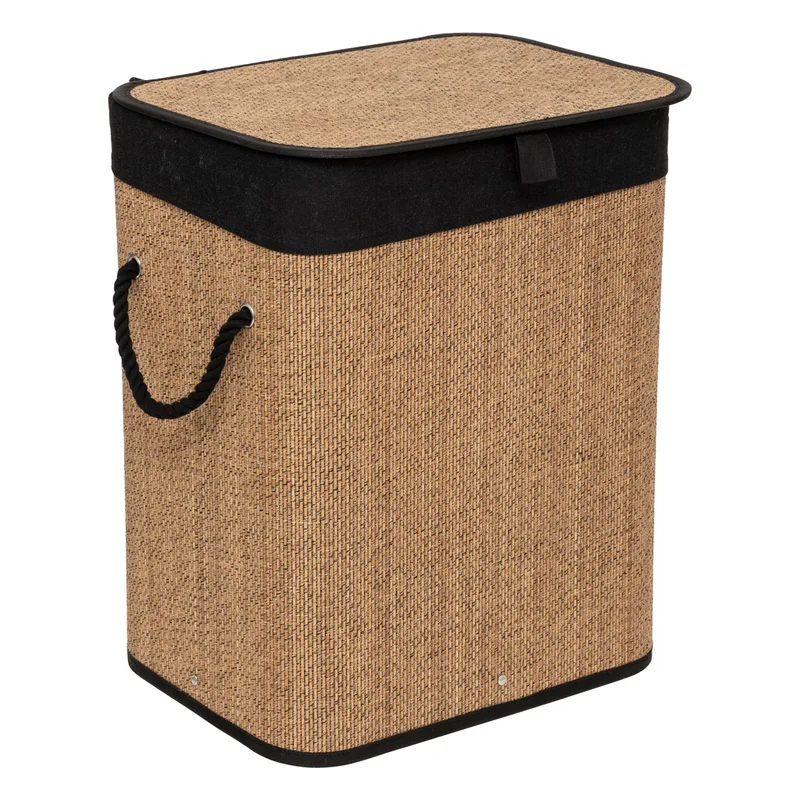 Καλάθι Απλύτων 60Lit (41.5x30x50) F-V Basket Bamboo 204979