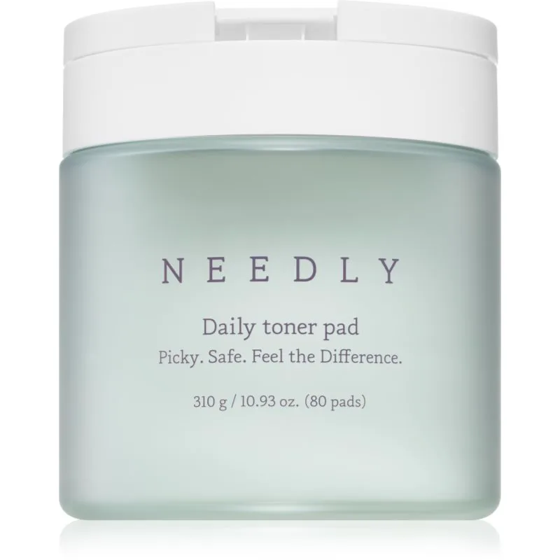 NEEDLY Daily Toner Pad απολεπιστικά ταμπόν προσώπου για λιπαρή και προβληματική επιδερμίδα 80 τμχ