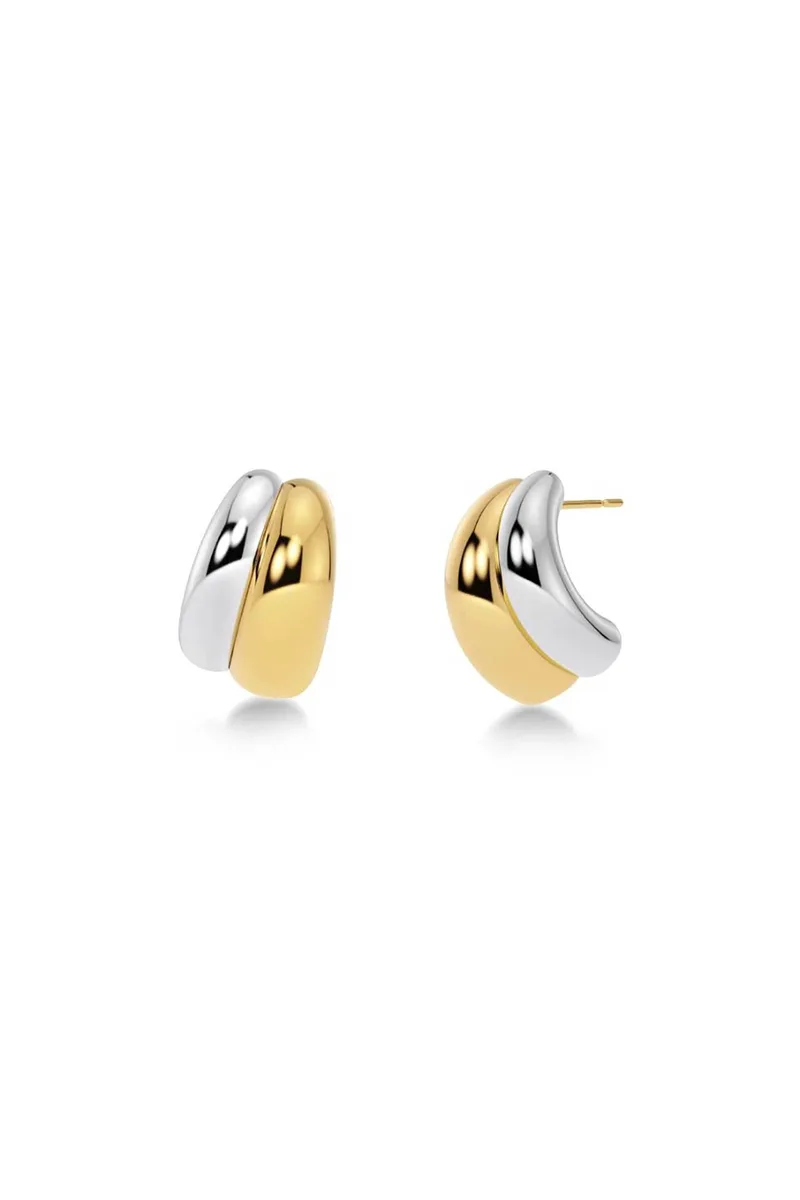 EDBLAD γυναικεία σκουλαρίκια "Furo Duo Studs Mixed" - 127424