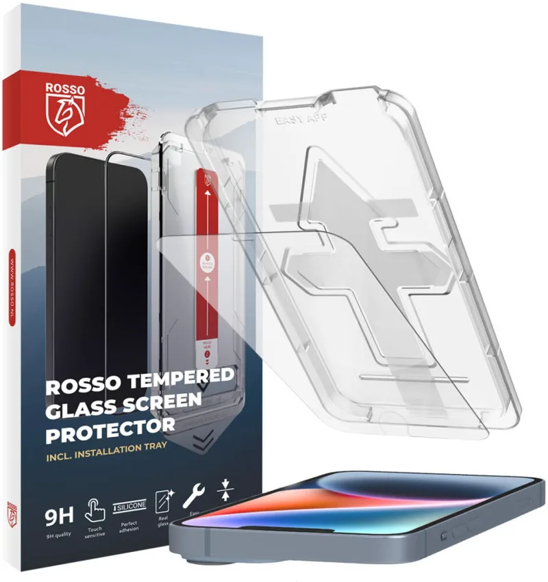 Κόκκινο Tempered Glass - Αντιχαρακτικό Προστατευτικό Γυαλί Οθόνης Apple iPhone 14 (8719246369735)
