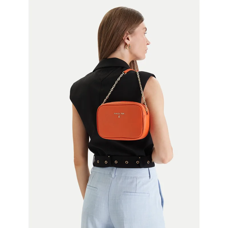 Τσάντα Patrizia Pepe CB0071/L001-R877 Πορτοκαλί